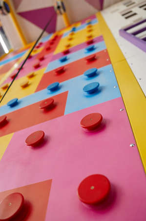 Climbing wall playground, entertainment center