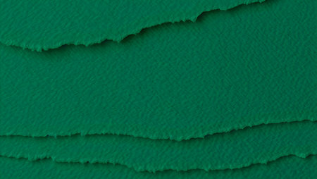 Green torn paper. Abstract background and texture for design. 3d renderingの素材