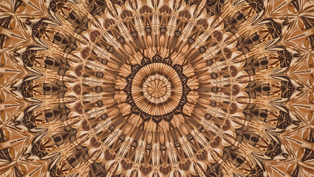 Kaleidoscope of color with beautiful ornamental - Thorough background summary - seamlessの素材