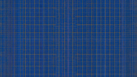 Blue graph paper. Seamless pattern. Geometric background.の素材