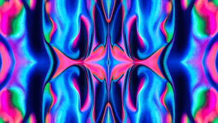 Abstract coloring background of the gradient with visual wave,twirl and lighting effectsの素材