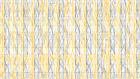 Seamless pattern with yellow lines on white background. Vector illustrationの素材