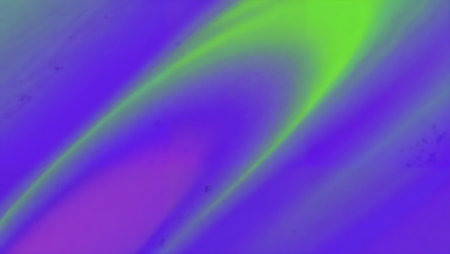 abstract background with smooth lines in purple, blue and green colorsの素材
