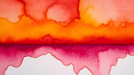 Watercolor abstract background. Hand-drawn illustration of a watercolor background.の素材
