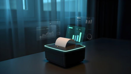 3d rendering of a ballot box with a ballot box on itの素材