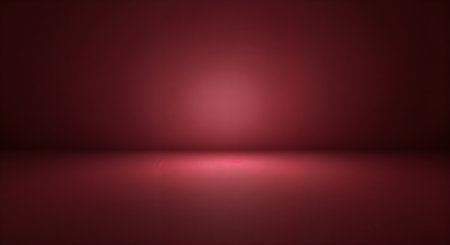 Studio Background Concept - abstract empty light gradient purple studio room background for product.の素材