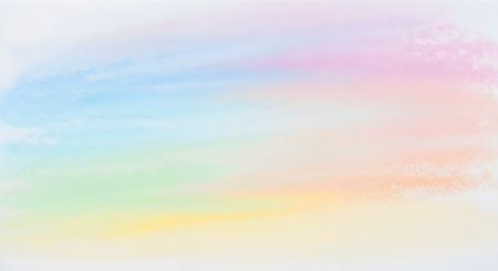 Soft cloudy is gradient pastel,Abstract sky background in sweet colorの素材