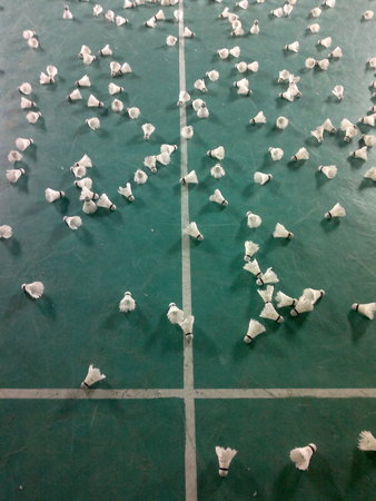 Badmintonの写真素材