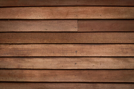 Dark old wood wall background の写真素材