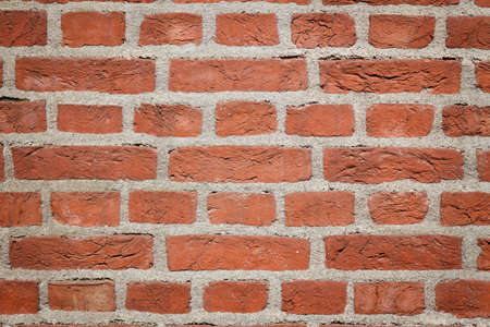 Red brick wall 