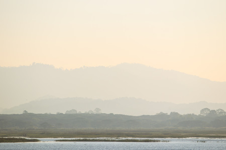Beautiful lake in Thailand.の写真素材