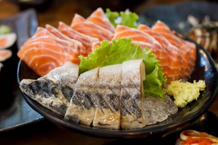 A set of Sashimi.の写真素材