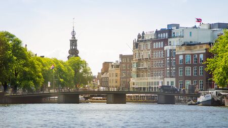 Landscape of Amsterdam.の写真素材