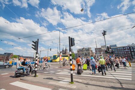 Landscape of Amsterdam.のeditorial素材