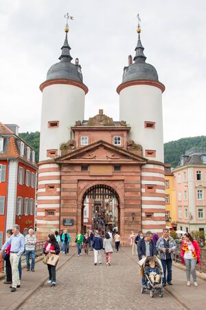 Gate in Germany.のeditorial素材