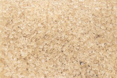 Brown sugar close up background.の写真素材