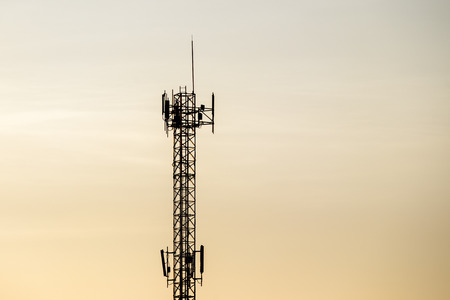 Radio tower.