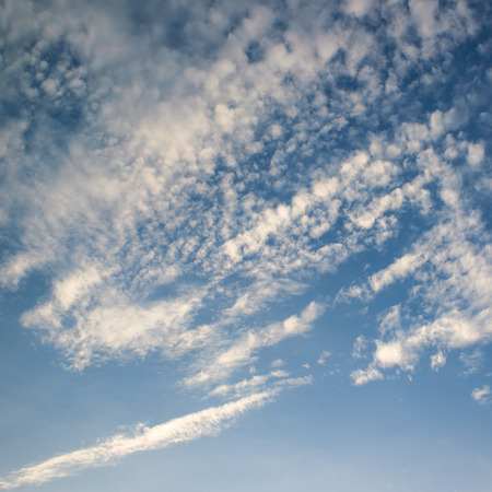 View of beautiful sky in sunset.の写真素材