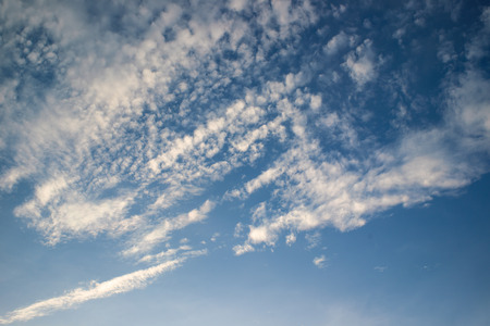 View of beautiful sky in sunset.の写真素材