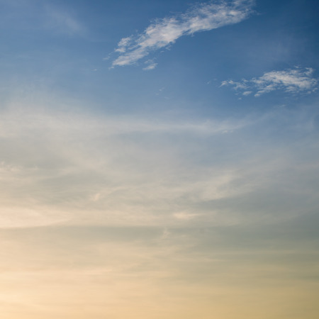 View of beautiful sky in sunset.の写真素材