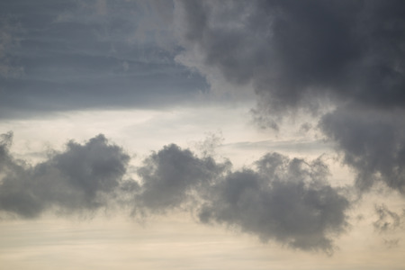 Storm dark cloud close up.の写真素材
