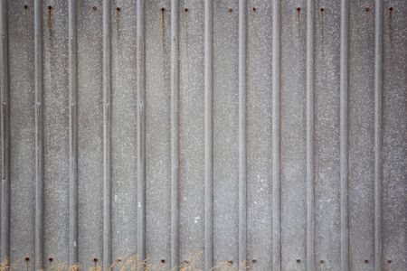 Zinc wall background close up.の写真素材