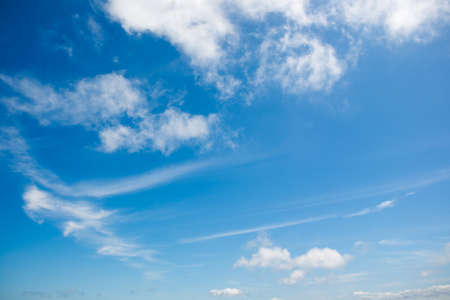Beautiful sky and cloud in season.の写真素材