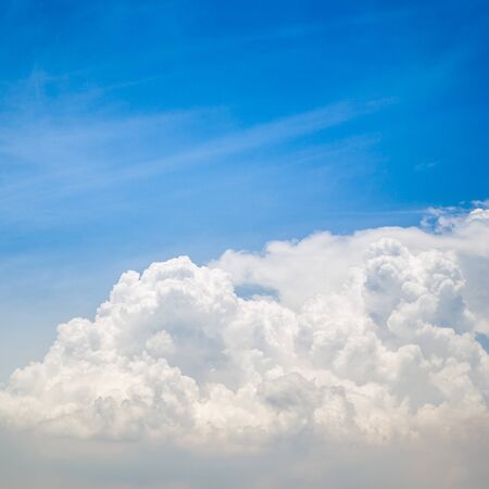 Rain cloud in sky.の写真素材