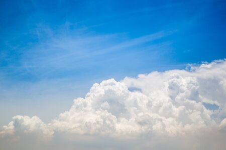 Rain cloud in sky.の写真素材