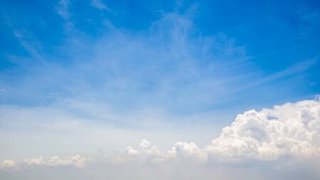 Rain cloud in sky.の写真素材