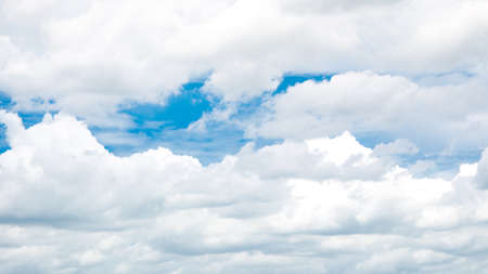 Photograph of cloudy sky.の写真素材