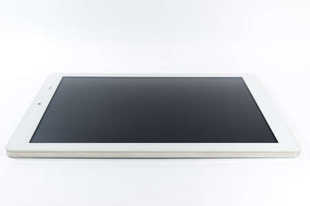 White tablet isolated.