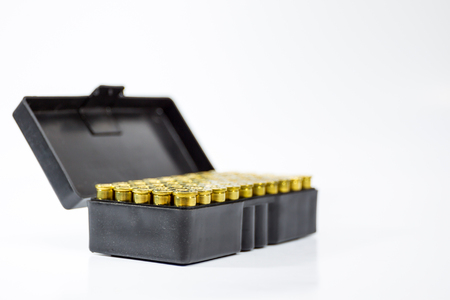 Image of .38 Cal in box isolated.の写真素材