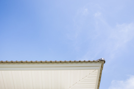 Roof of modern house.の写真素材