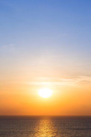 View of clear sky in morning background.の写真素材