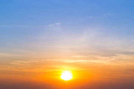 View of morning sun background.の写真素材