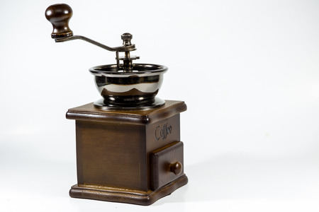 Coffee grinder isolated.の写真素材