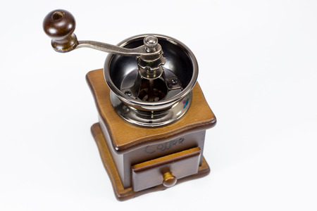 Coffee grinder isolated.の写真素材