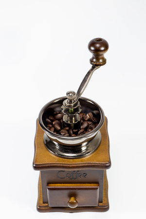 Coffee grinder isolated.の写真素材