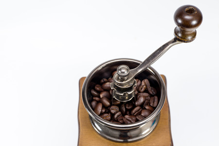 Coffee grinder isolated.の写真素材
