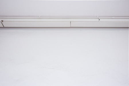 Electricity cable pipe in building.の写真素材
