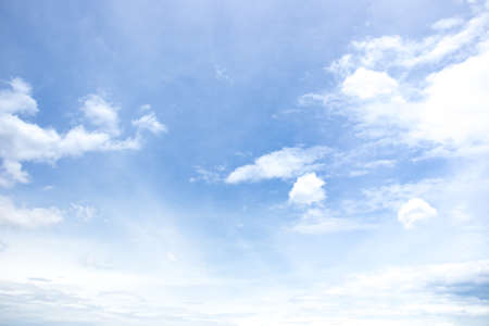 sky and cloud background.の写真素材