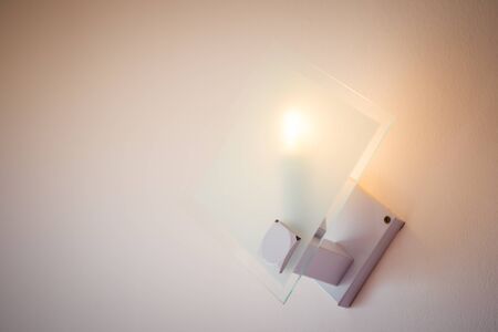 Old wall lamp close up.の写真素材