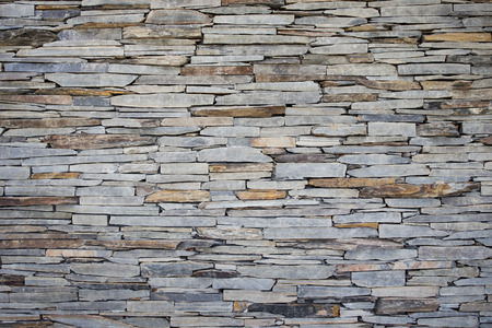 Stones art wall close up.の写真素材