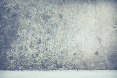 Aged concrete wall close up background.(Processed in vintage colour tone)の写真素材