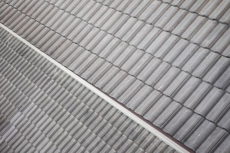 Old roof top close up background.の写真素材