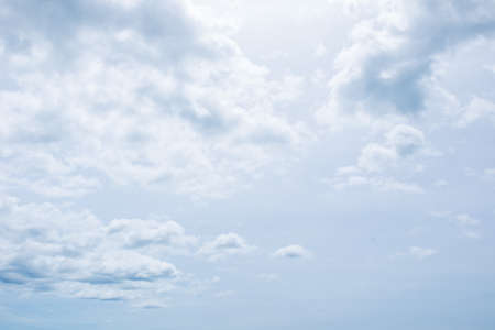 Photograph of sky and cloud background.の写真素材