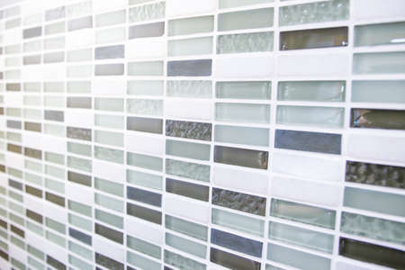 Abstract style tile wall close up background.の写真素材