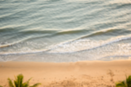 Blur image of beach view background.の写真素材