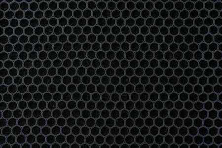 HEPA carbon air purifier filter close up, replacement filter for air purifier.の写真素材